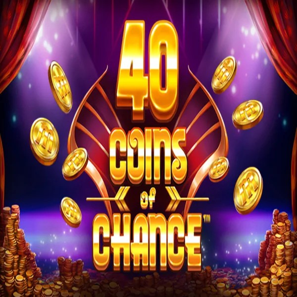 Official Slots logo: 40 Coins of Chance by SYNOT Games at Mostbet Casino