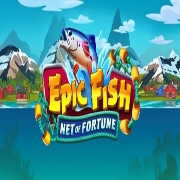 Slots logo of Epic Fish Net of Fortune from Quickspin at Mostbet Casino