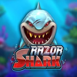 Slots logo of Razor Shark from Push Gaming at Mostbet Casino
