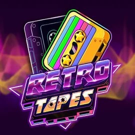Retro Tapes logo by Push Gaming Mostbet Casino